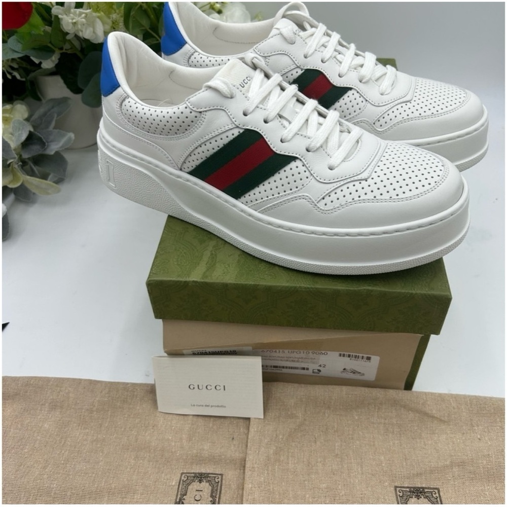 Gucci chunky web sneakers size 42 fits 11 US made in
Italy - Picture 2 of 9